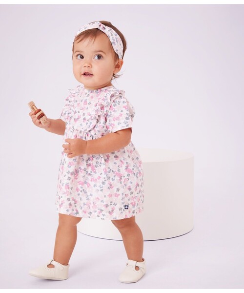 PETIT BATEAU（プチバトー） ワンピース ワンピース＆ブルマセット