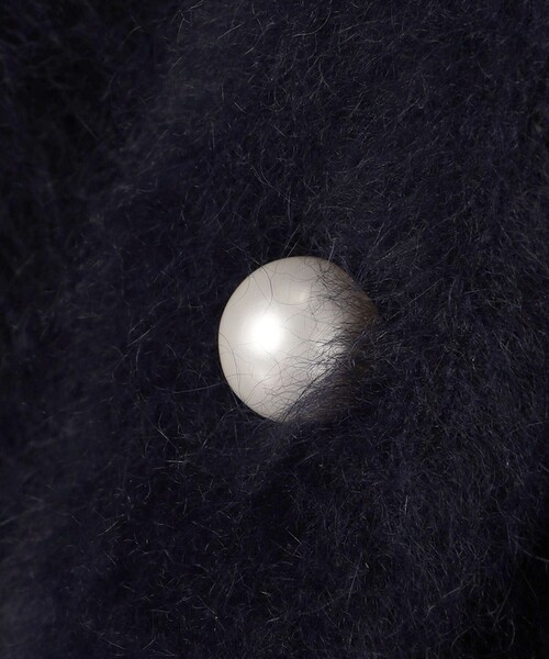 SHIPS（シップス） カーディガン 杢 フォックス カシミヤ ポロ ニット