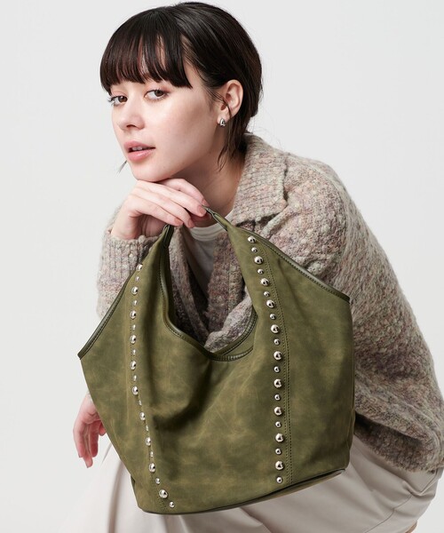 BEAUTY＆YOUTH UNITED ARROWS ショルダーバッグ バッグ スタッズ ワン