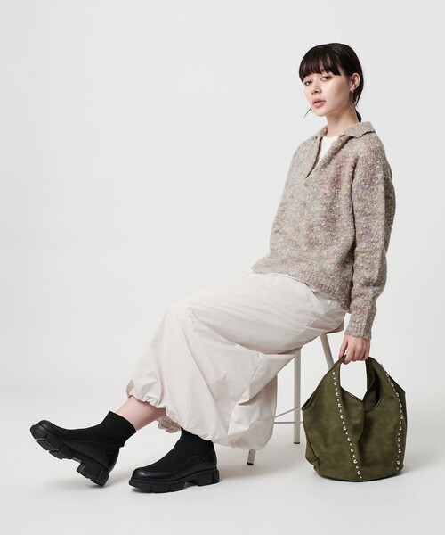 BEAUTY＆YOUTH UNITED ARROWS ショルダーバッグ バッグ スタッズ ワン