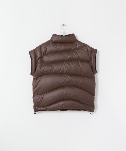 LAATO（ラート） ダウンベスト ベスト short-sleeved down vest