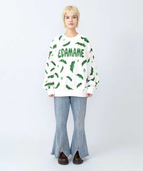 PUNYUS（プニュズ） トレーナー スウェット 「新サイズ」フード総柄