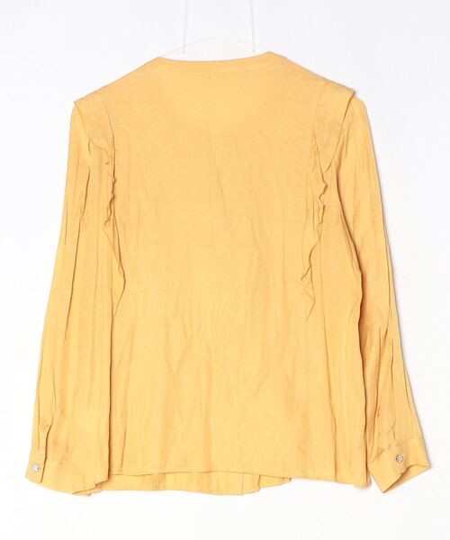 「CYNTHIA ROWLEY」 長袖ブラウス 2 イエロー レディース_画像2