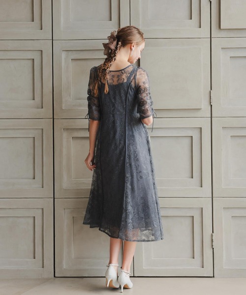 「Dorry Doll」 半袖ワンピース LARGE ピンク レディース_画像6