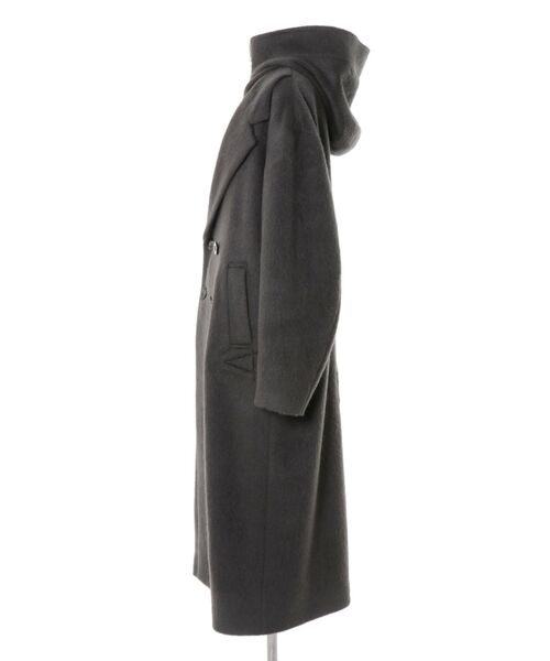 UN3D.（アンスリード） コート アウター HOOD LAYERED SHAGGY CT