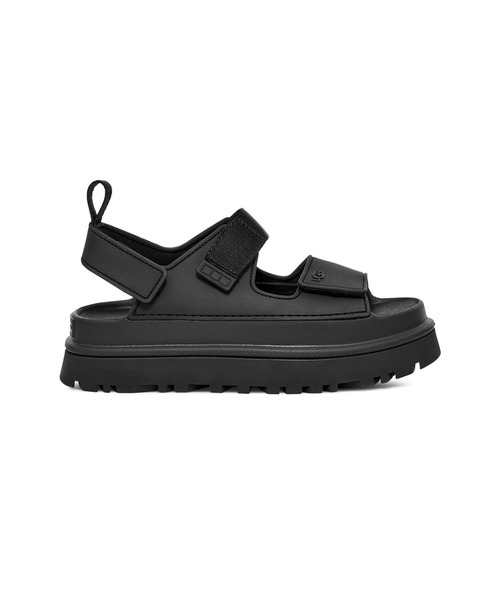 「SALON adam et rope'」 「UGG」フラットサンダル 23.0cm ブラック レディース_画像3