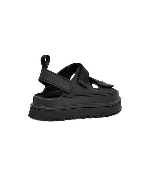 「SALON adam et rope'」 「UGG」フラットサンダル 23.0cm ブラック レディース_画像4