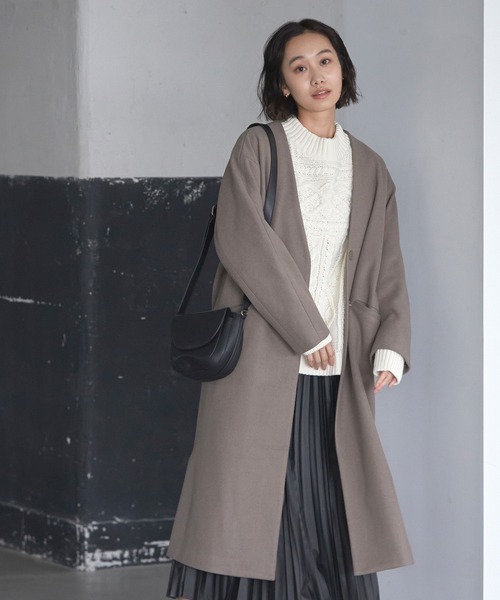 ニコアンド モードノーム アウター タグ付き新品 楽天市場】【SALE／30%OFF】[MODE NORM CORE]フェイクムートンジップ