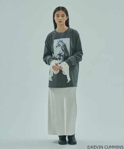 ROSE BUD（ローズバッド） tシャツ (CREOLME)KEVIN CUMMINS PHOTO L/S