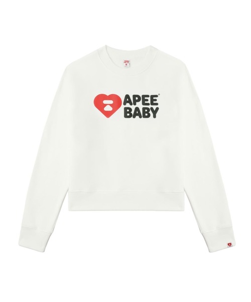 エイピー APEE BABY PRINT SWEAT SHIRT トレーナー S A BATHING APE（アベイシングエイプ） トレーナー スウェット APEE