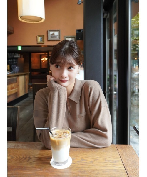 Her lip to ワンピース Serene Collared Knit Dress : ZOZOTOWN Yahoo