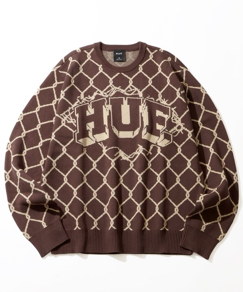 Huf ニットセーター HUF（ハフ） セーター ニット 「HUF/ハフ」BREAKTHROUGH CREWNECK SW