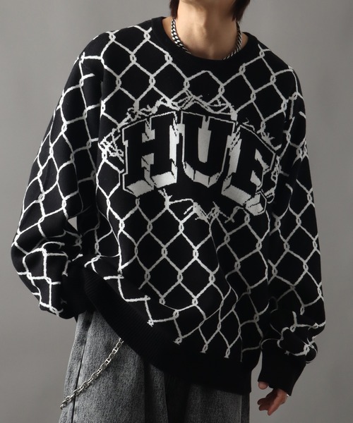 HUF（ハフ） セーター ニット 「HUF/ハフ」BREAKTHROUGH CREWNECK SW
