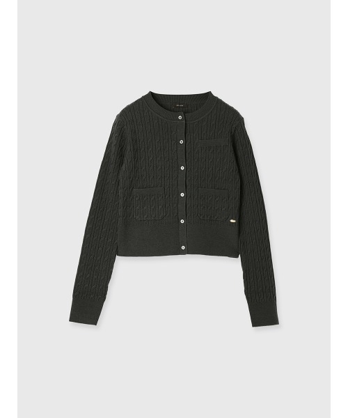 anuans（アニュアンス） ニットカーディガン FREE グレー レディース