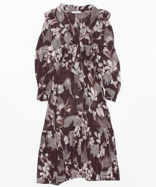 SNIDEL（スナイデル） 長袖ワンピース 1 パープル レディース