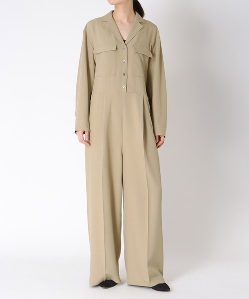 Jines（ジネス） オールインワン オープンカラーオールインワン