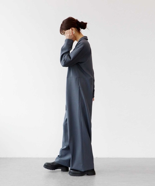 Jines（ジネス） オールインワン オープンカラーオールインワン