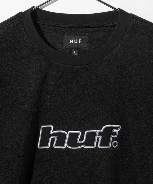 HUF（ハフ） トレーナー スウェット HUF H DOT POLAR FLEECE CREWNECK