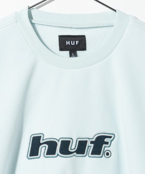 HUF（ハフ） トレーナー スウェット HUF H DOT POLAR FLEECE CREWNECK