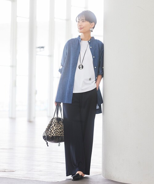 「EVEX by KRIZIA」 半袖Tシャツ 40 イエロー レディース_画像2