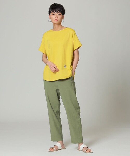 「EVEX by KRIZIA」 半袖Tシャツ 40 イエロー レディース_画像9