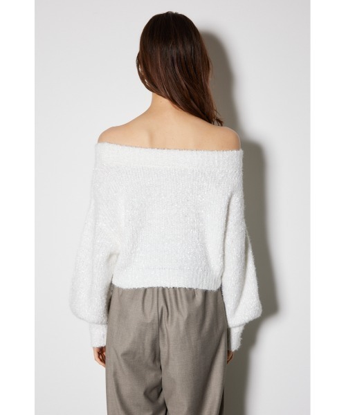 「rienda」 長袖ニット FREE ベージュ レディース_画像4