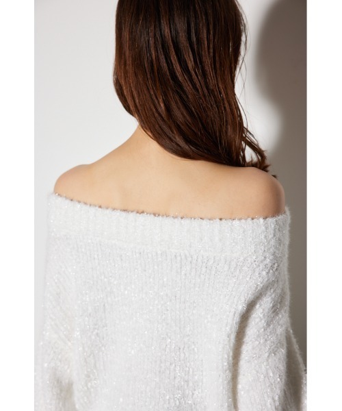 「rienda」 長袖ニット FREE ベージュ レディース_画像6