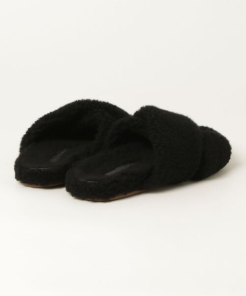「YVES SALOMON」 フラットサンダル 37 ブラック レディース_画像2