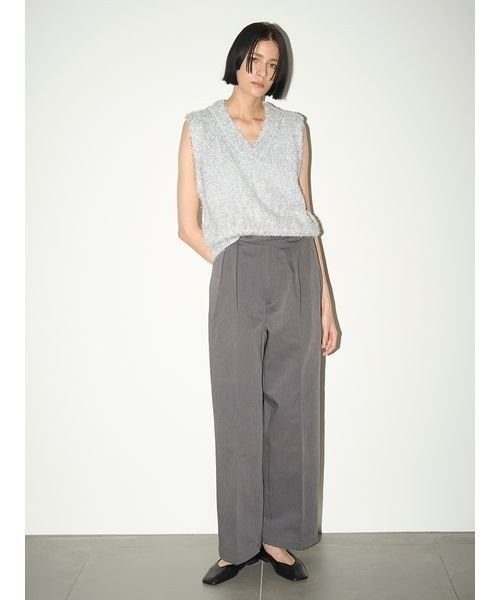 「styling/」 ノースリーブニット ONE SIZE グリーン レディース_画像7