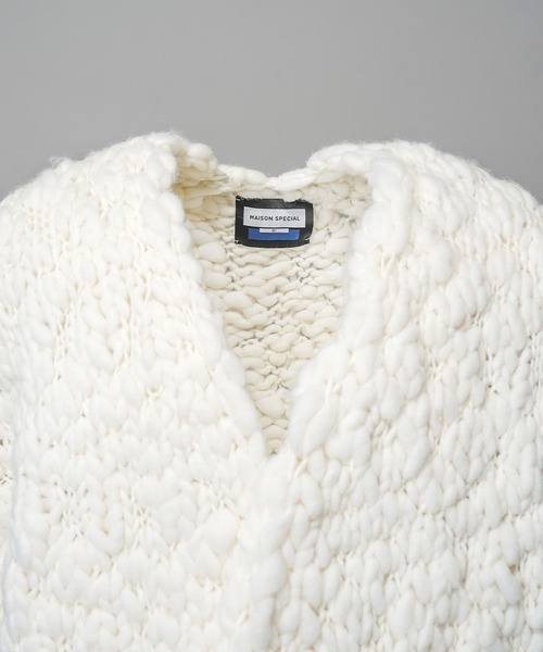 MAISON SPECIAL（メゾンスペシャル） カーディガン 「UNISEX」Volume
