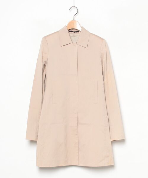 theory（セオリー） 」 ステンカラーコート 4 ベージュ レディース
