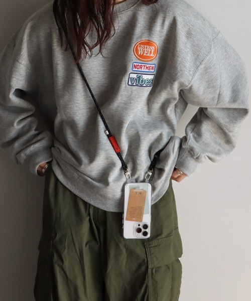 「COURO」 スウェットカットソー L グリーン レディース_画像8