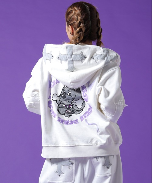 GALFY ガルフィー 小悪魔ジップアップパーカー GALFY（ガルフィー） パーカー GALFY/ガルフィー/「LHP別注」小悪魔