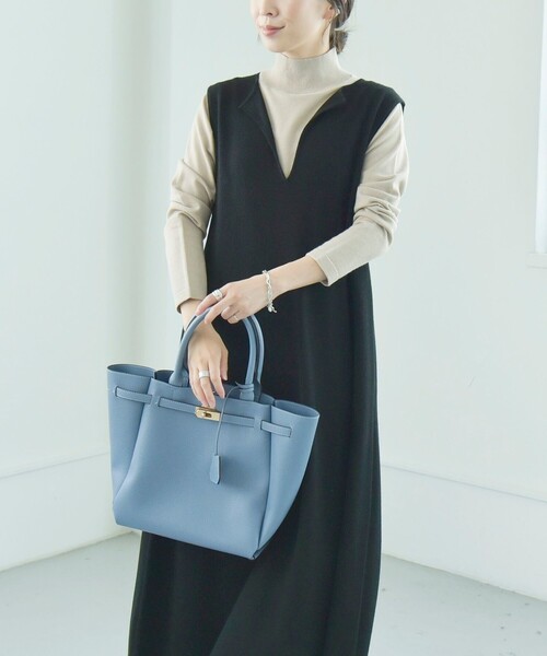 「quaranciel」 ノースリーブワンピース ONE SIZE ベージュ レディース_画像8