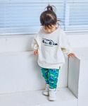 トレーナー ベーシックプリントトレーナー キッ...の詳細画像5