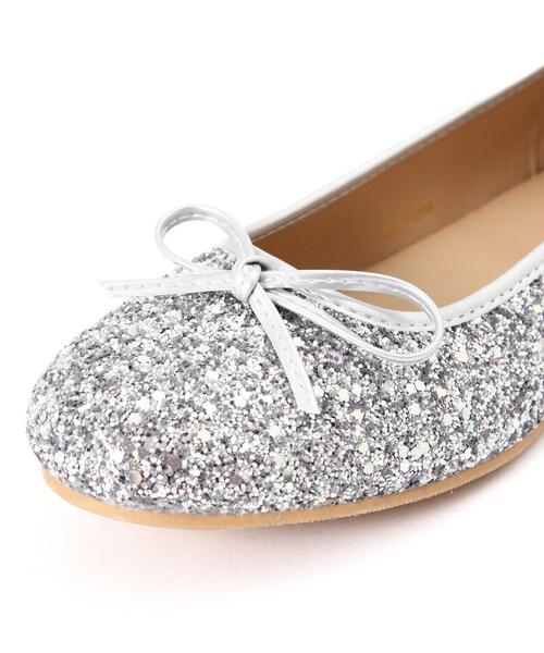 「FREE'S MART」 バレエシューズ LARGE シルバー レディース_画像5