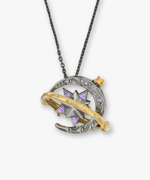 ANNA SUI（アナスイ） ネックレス ムーンスター＆オービットモチーフ