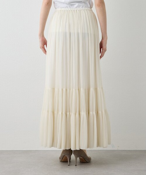 Whim Gazette（ウィム ガゼット） スカート オーガンジーティアード