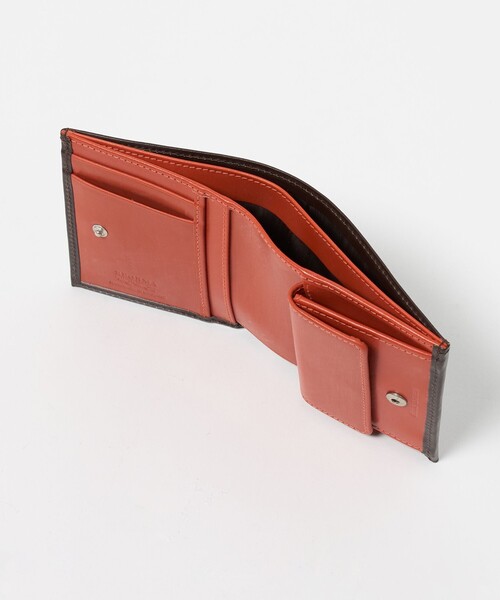 二つ折り財布 財布 「別注」「BEORMA LEATHER COMPANY」S0211 2TONE WALLET/ウォレット メンズの画像