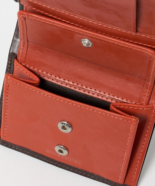 二つ折り財布 財布 「別注」「BEORMA LEATHER COMPANY」S0211 2TONE WALLET/ウォレット メンズの画像