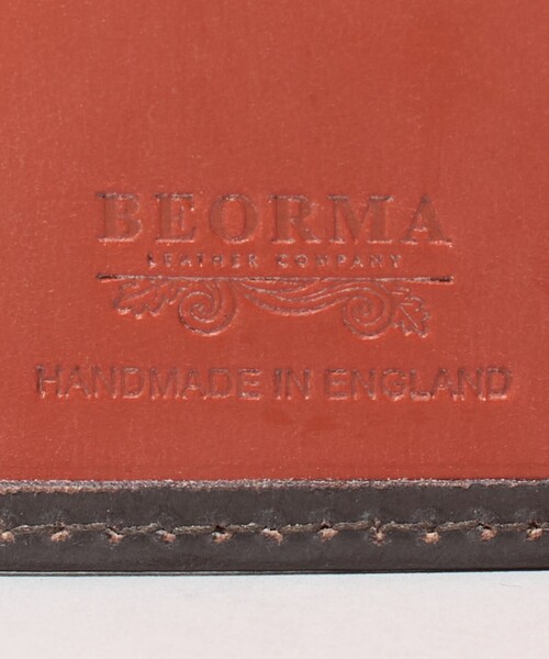 二つ折り財布 財布 「別注」「BEORMA LEATHER COMPANY」S0211 2TONE WALLET/ウォレット メンズの画像