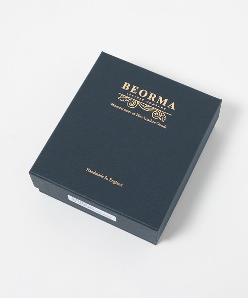 二つ折り財布 財布 「別注」「BEORMA LEATHER COMPANY」S0211 2TONE WALLET/ウォレット メンズの画像