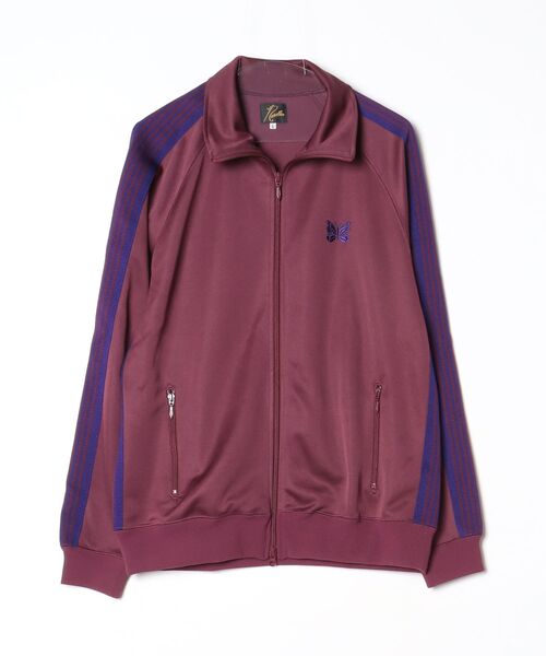 Needles（ニードルス） ジャージブルゾン L パープル メンズ