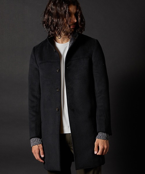 RATTLE TRAP（ラトルトラップ） チェスターコート M ブラック メンズ