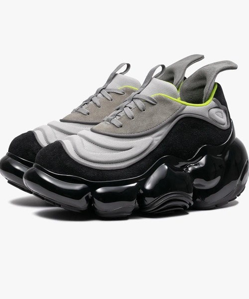 grounds（グラウンズ） スニーカー MOOPIE NAZCA LACE - gray メンズ