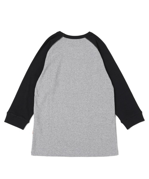 「KRIFF MAYER」 7分袖Tシャツ SMALL グレー メンズ_画像6