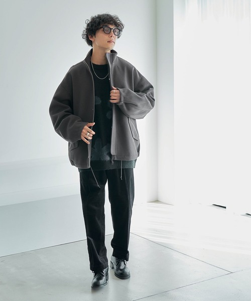 「RAGEBLUE」 ブルゾン MEDIUM ブラック メンズ_画像2