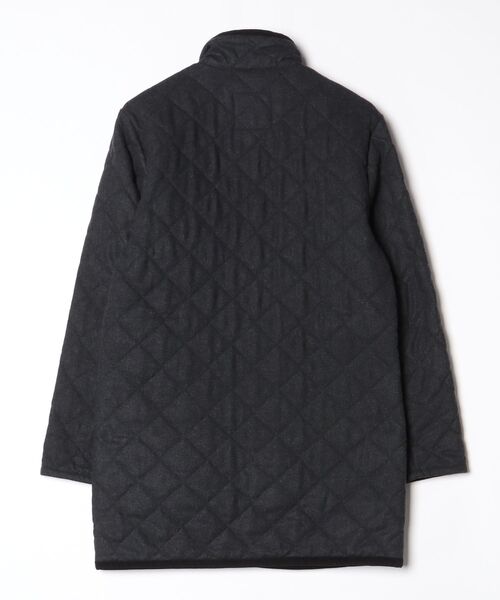 LAVENHAM（ラベンハム） キルティング中綿コート S グレー メンズ