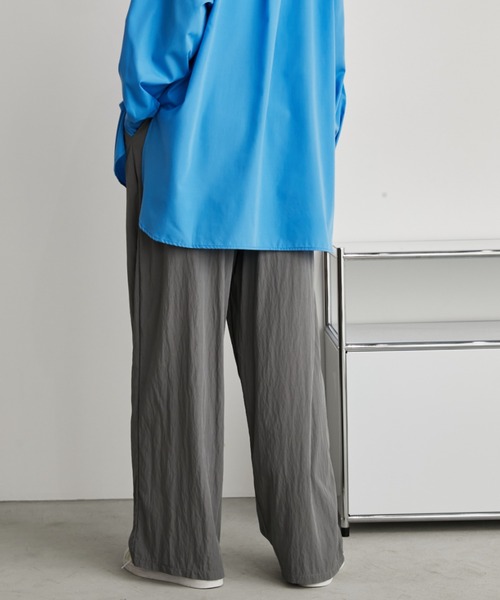 「Auntie Rosa Holiday」 イージーパンツ MEDIUM ブラック レディース_画像8