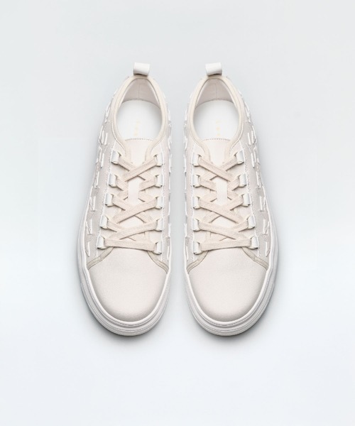 「Lucida」 ローカットスニーカー 38 シルバー レディース_画像4